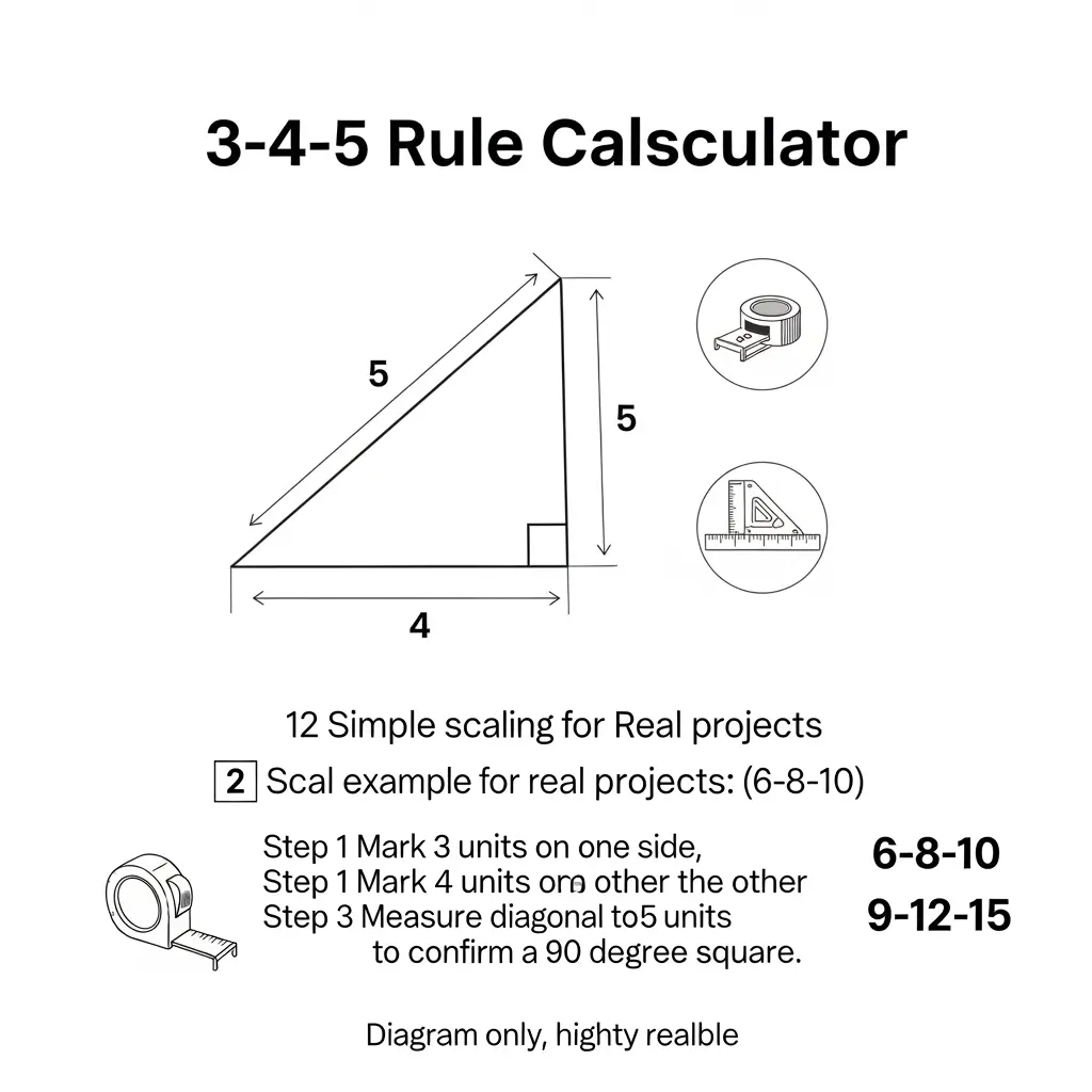 Carpenter checking square corners on a deck