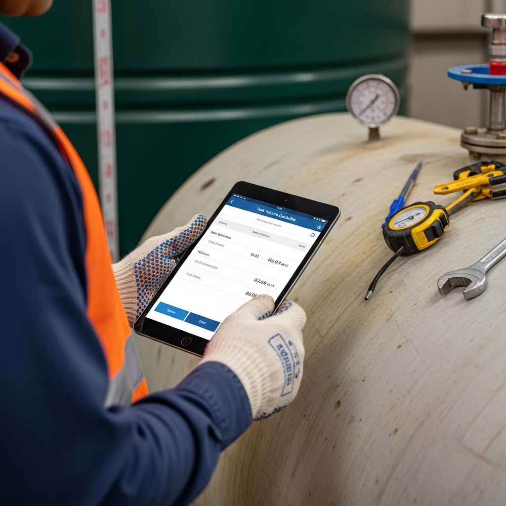 Tank Volume Application