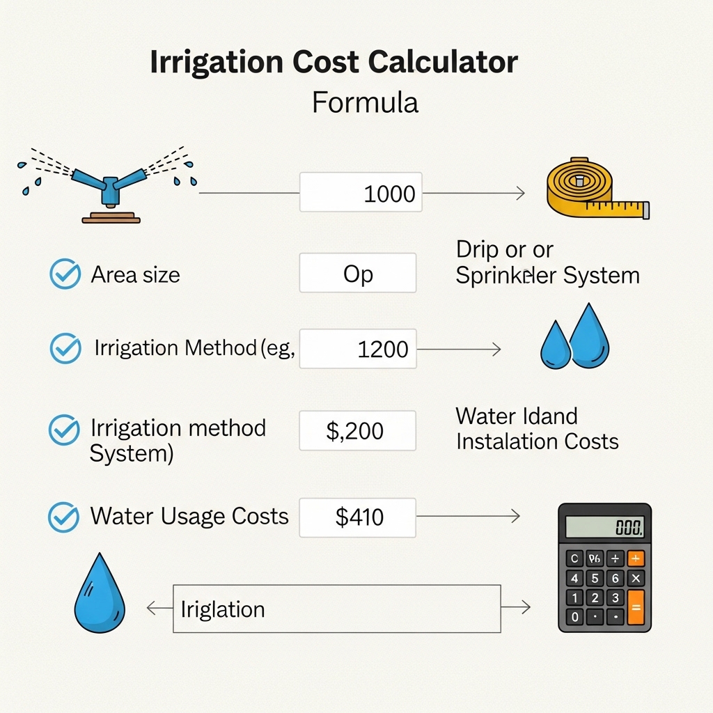 Irrigation Formula Chart
